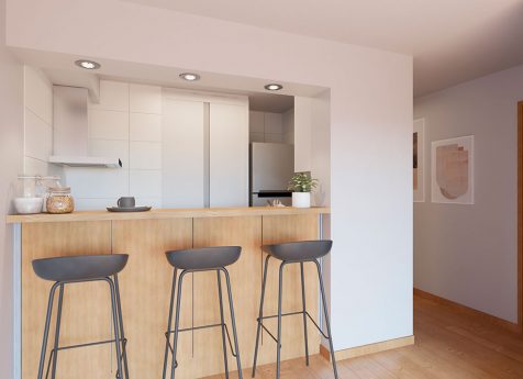 Cocina - 1 Dormitorio